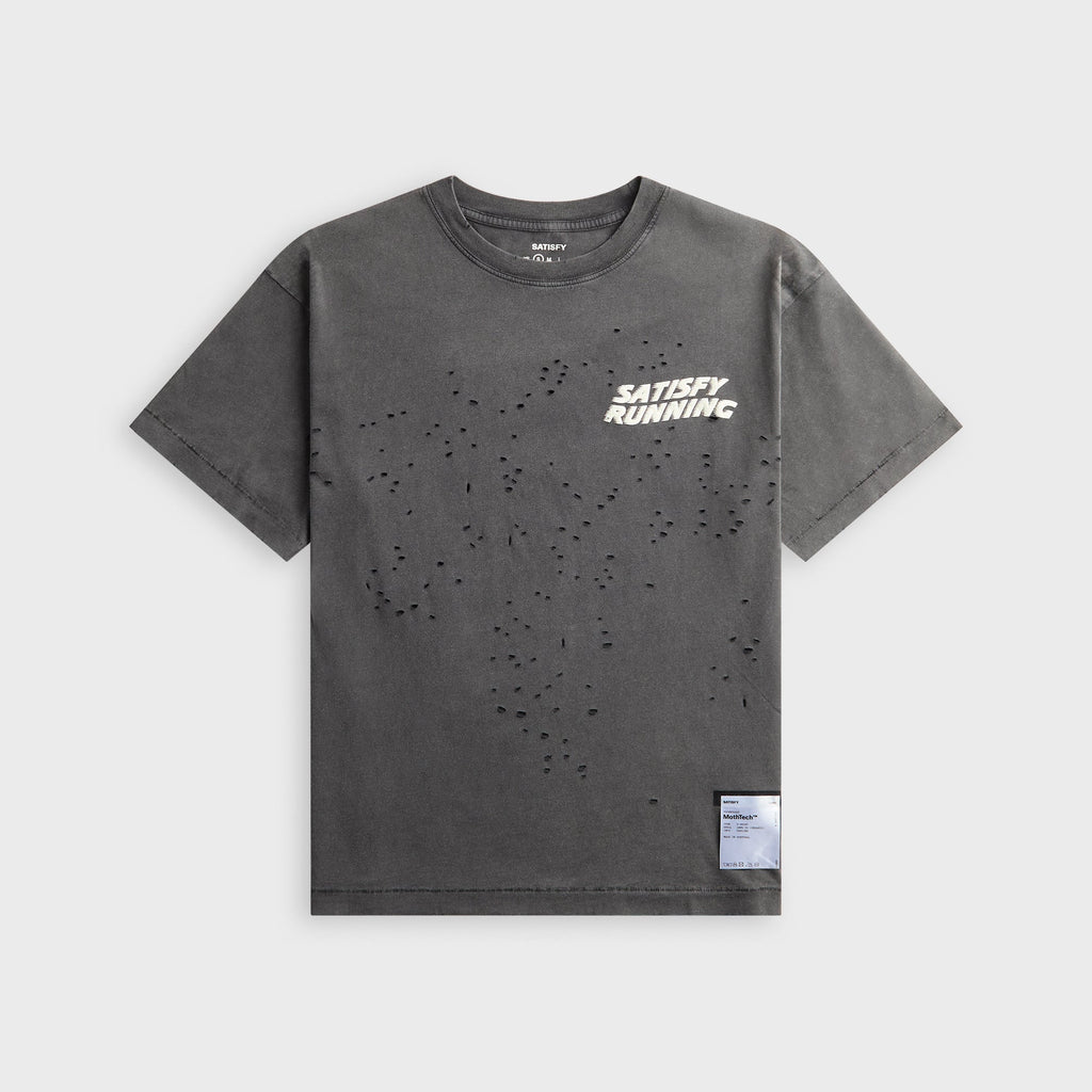 Satisfy MothTech™ Tee - Aged Black