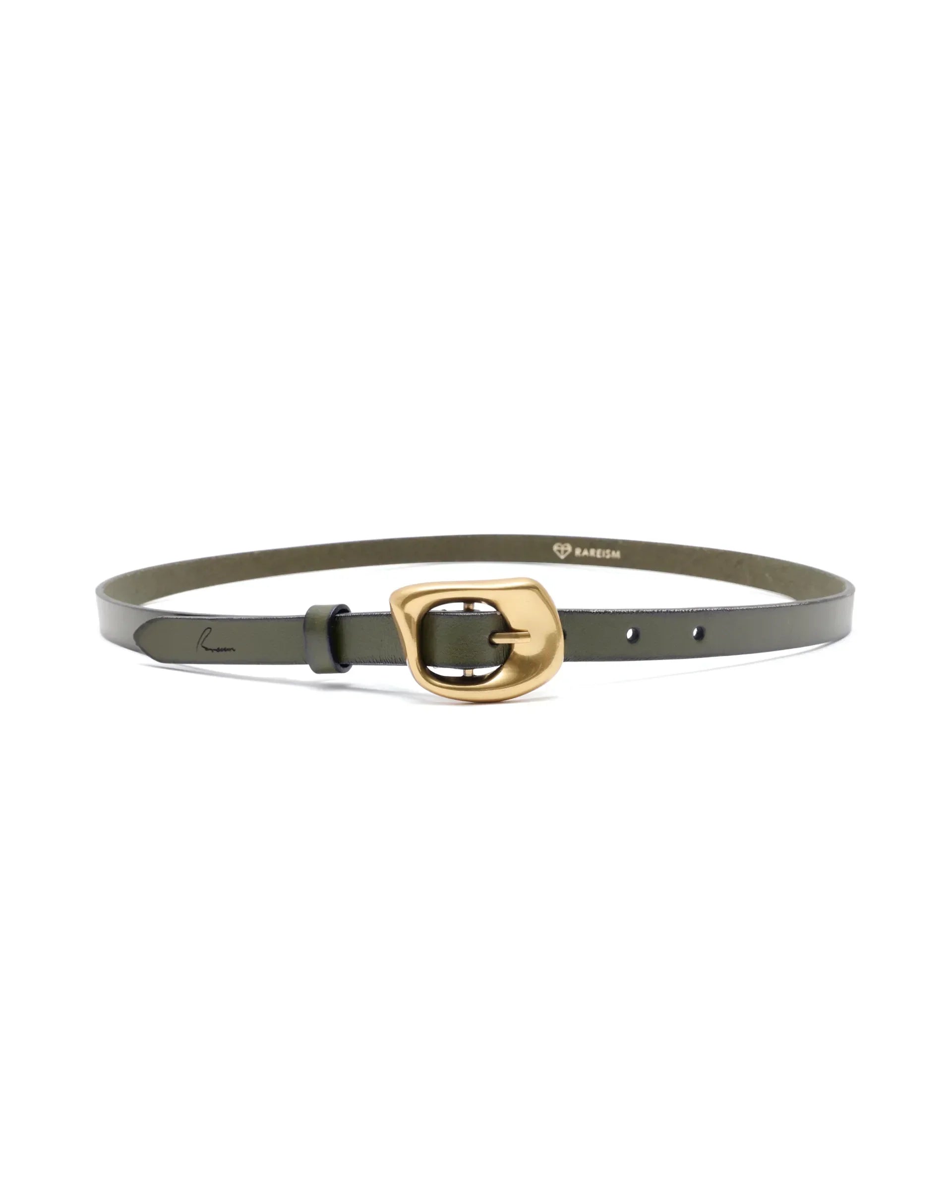 Rareism Women Cove Olive Belt