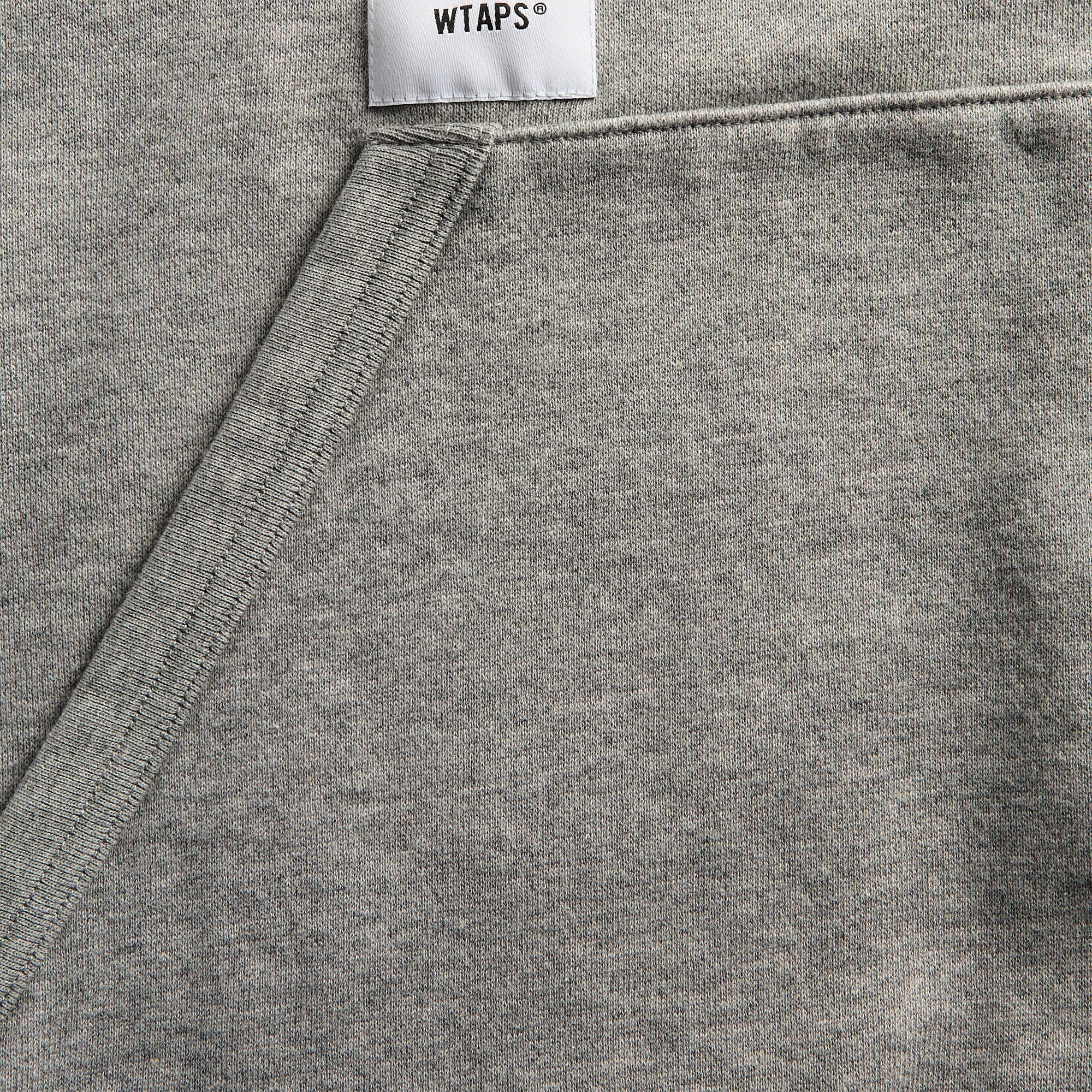WTAPS Sign-YD Cotton Hoody - Ash Gray