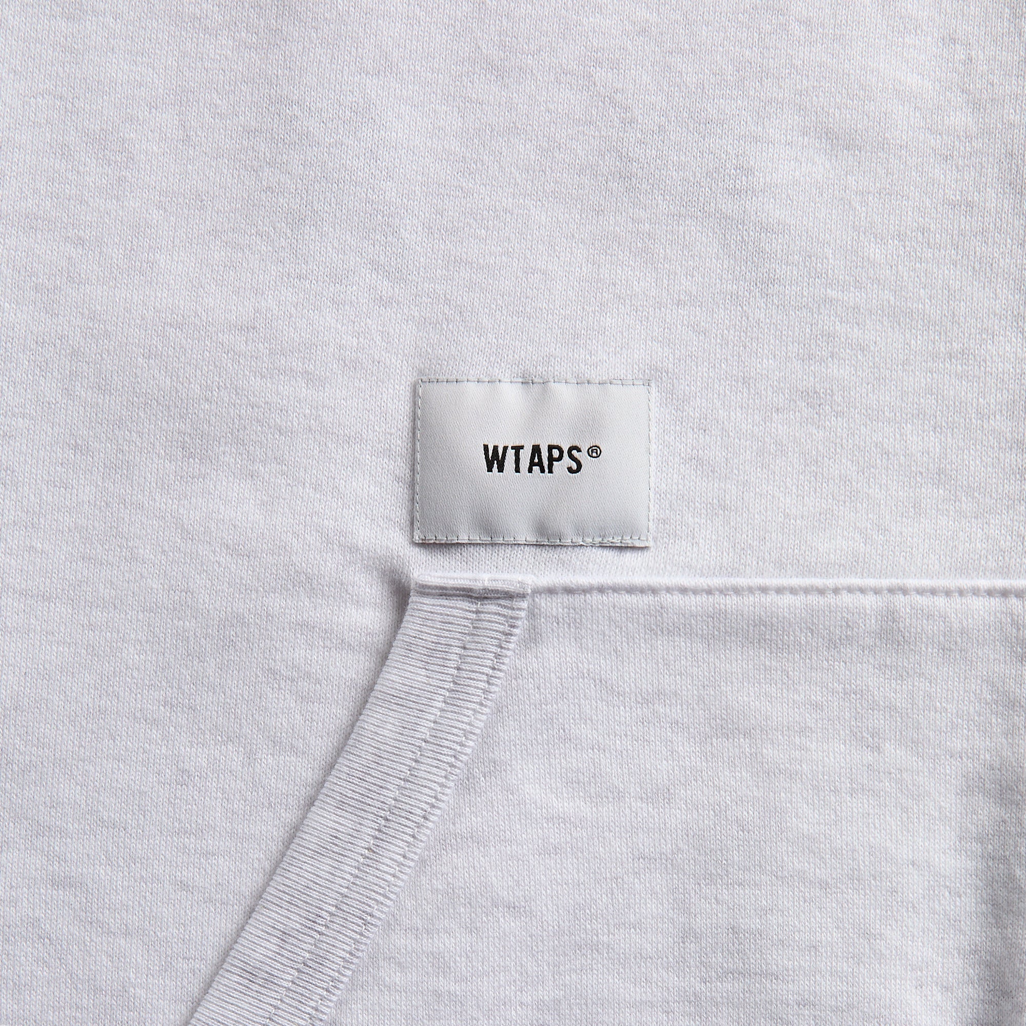 WTAPS Throwdy Cotton Zip Hoody - Light Gray