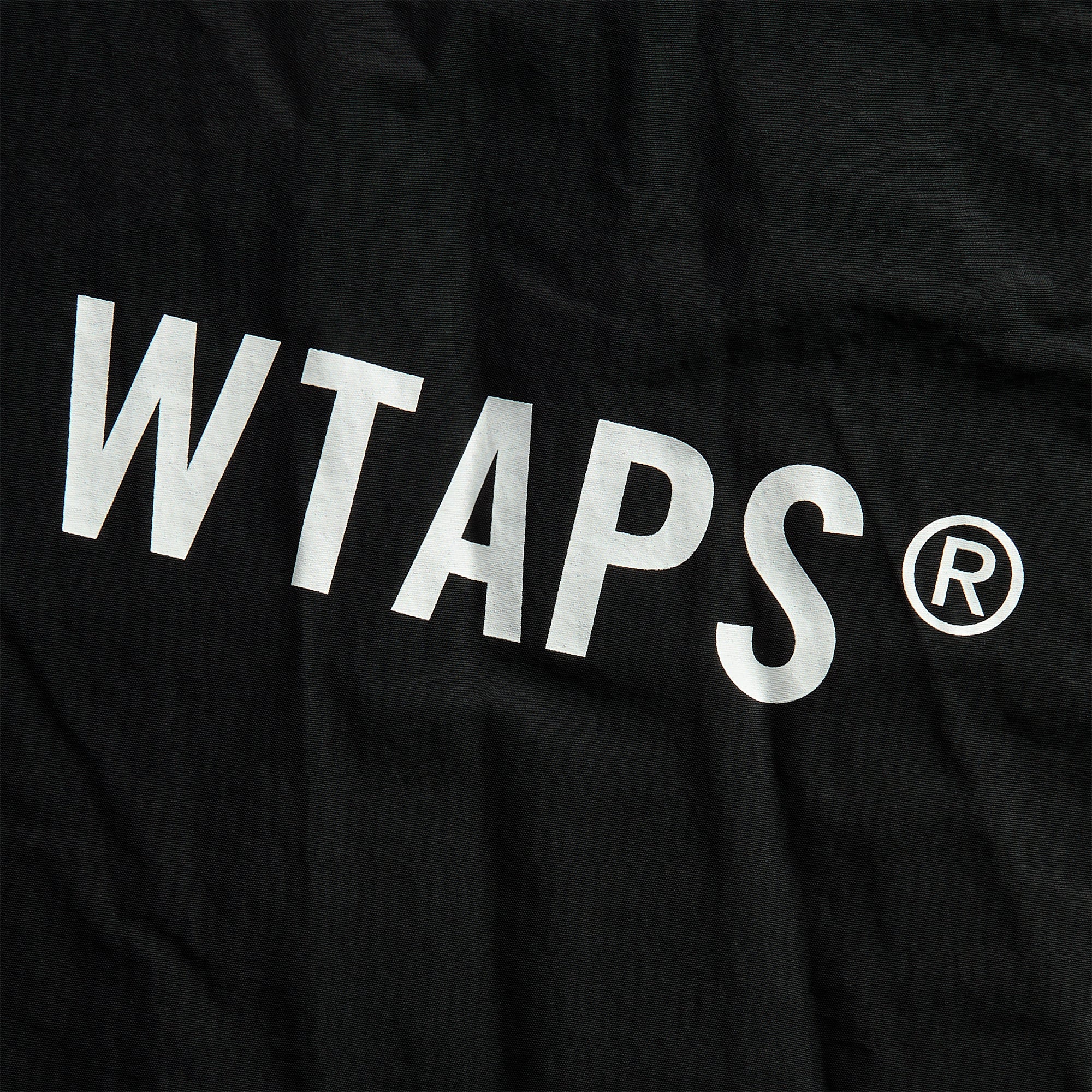 WTAPS Nylon Tussah Pertex® Track Jacket - Black