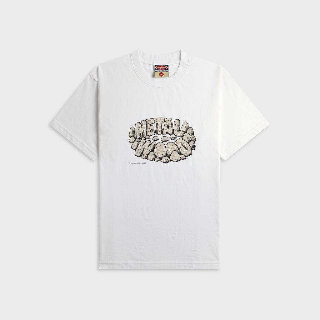 Metalwood Stonehenge Tee - White