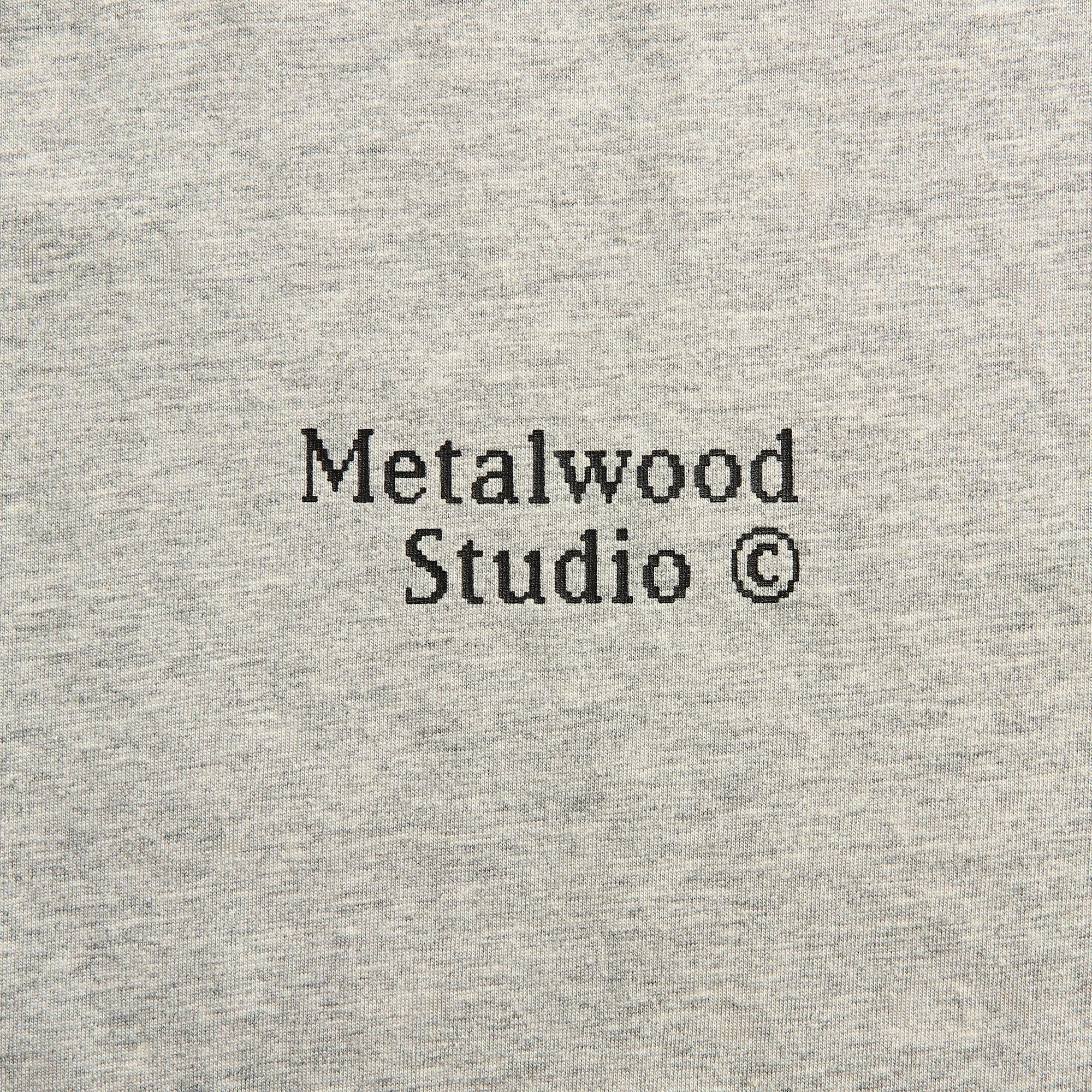 Metalwood Captcha Tee - Heather Grey