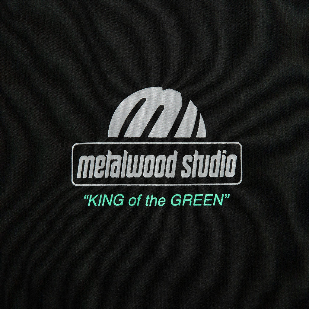 Metalwood King Of The Greens Tee - Black