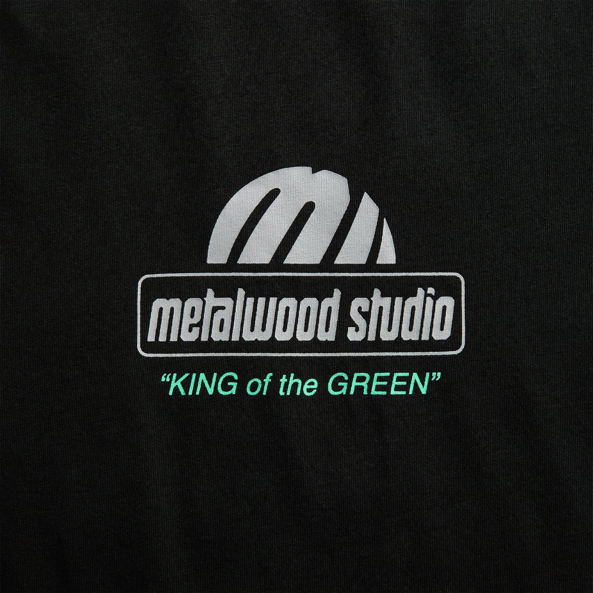 Metalwood King Of The Greens Tee - Black