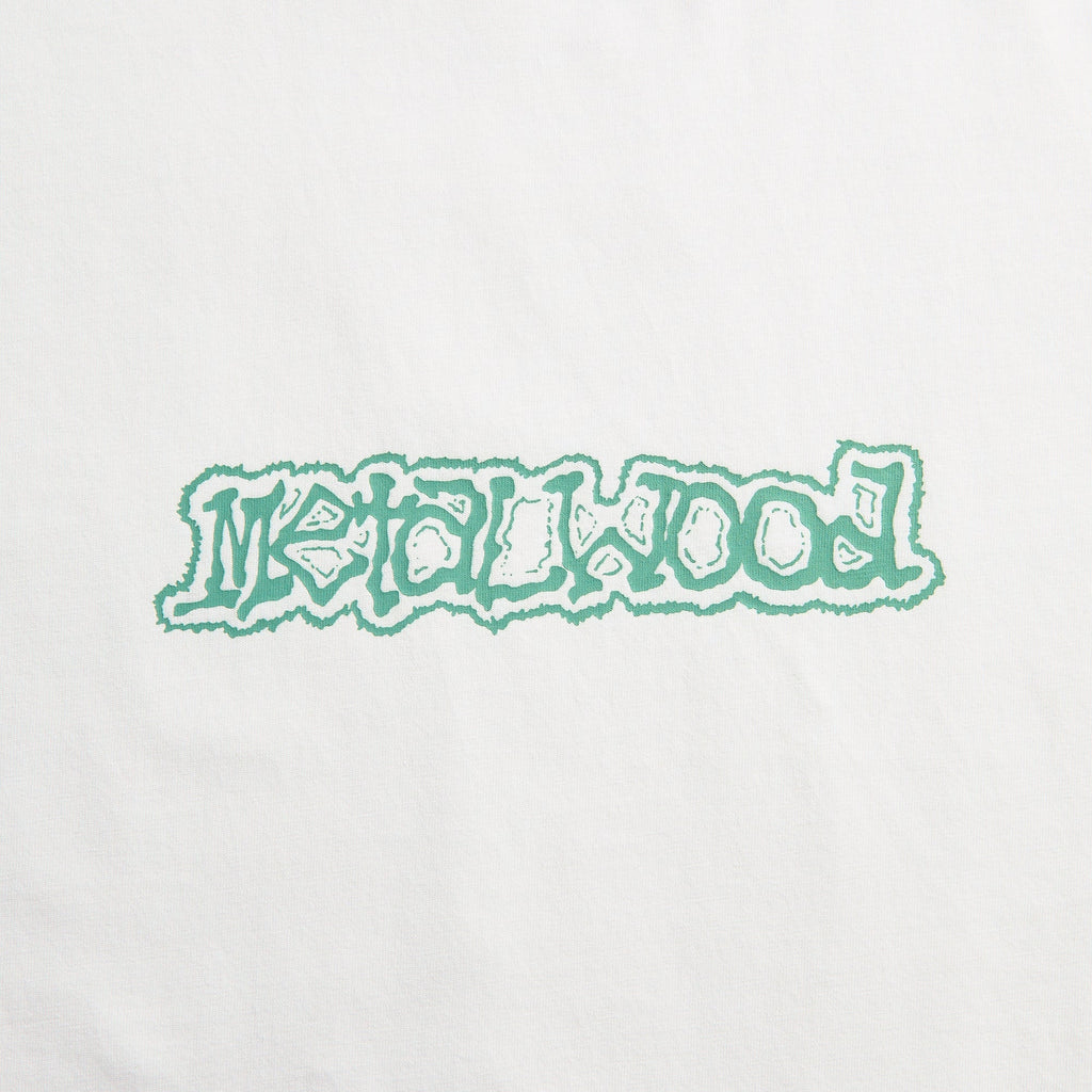 Metalwood Dewey Tee - White