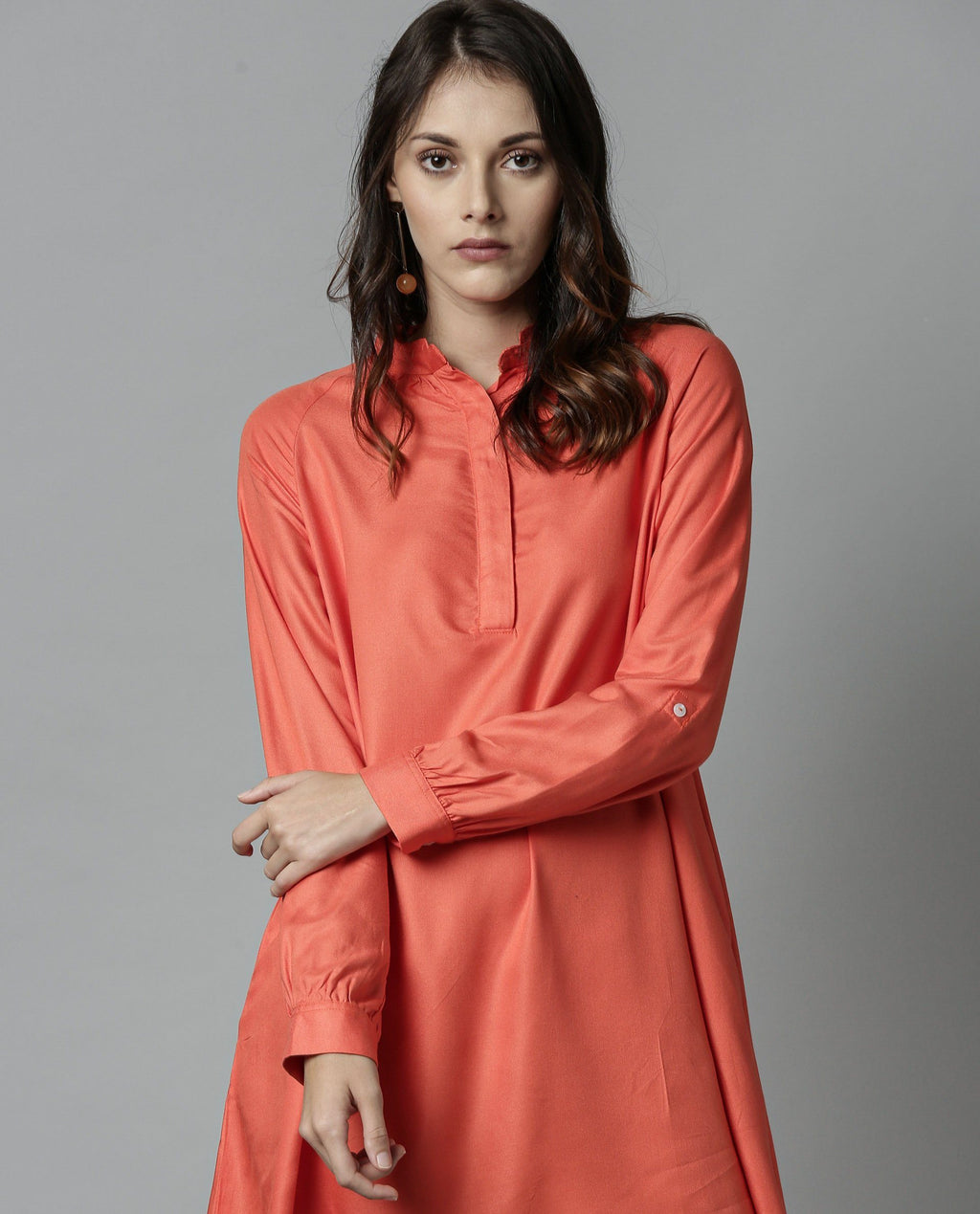 Rareism Women's Salt Orange Dress