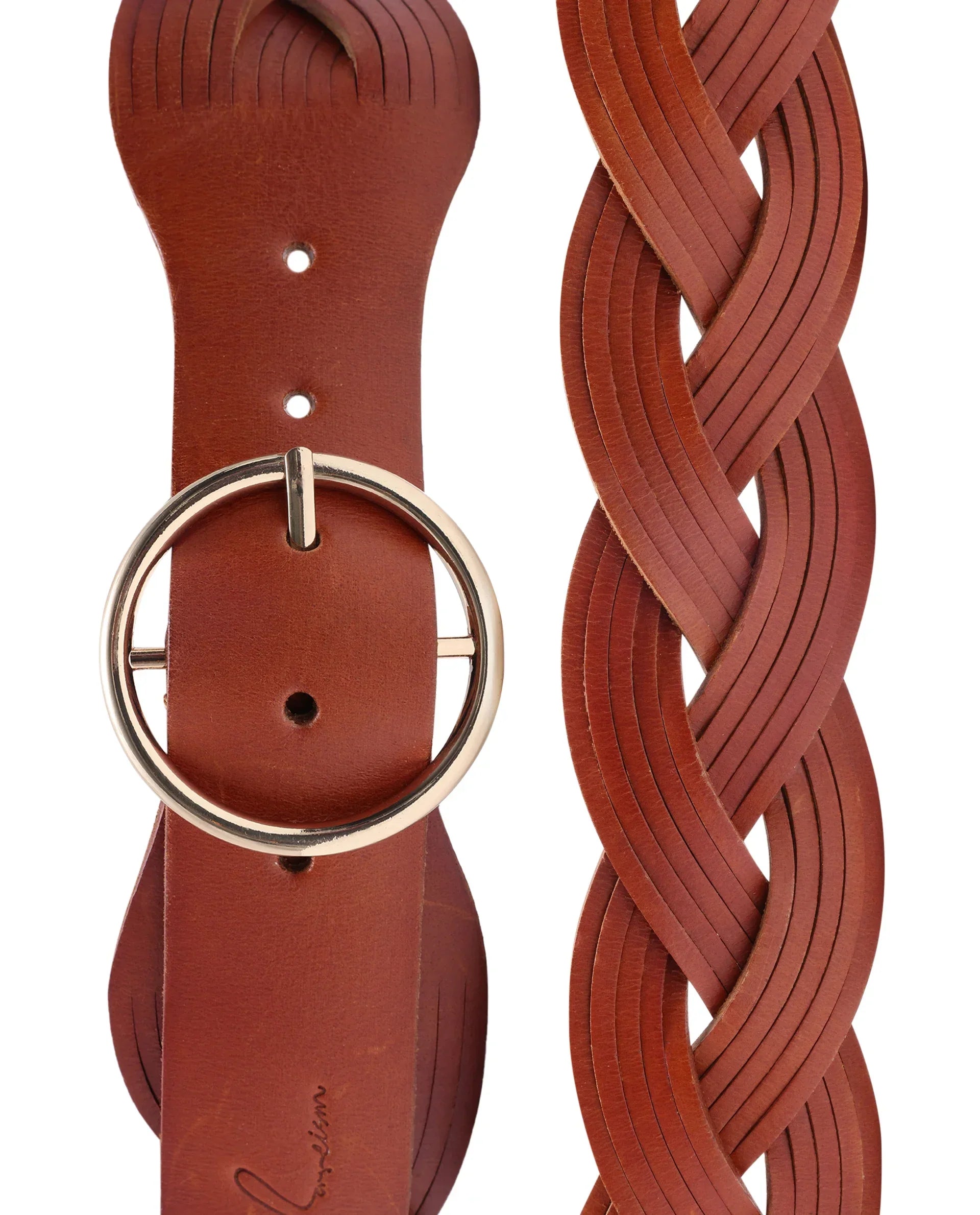 Rareism Women Sterling Tan Belt