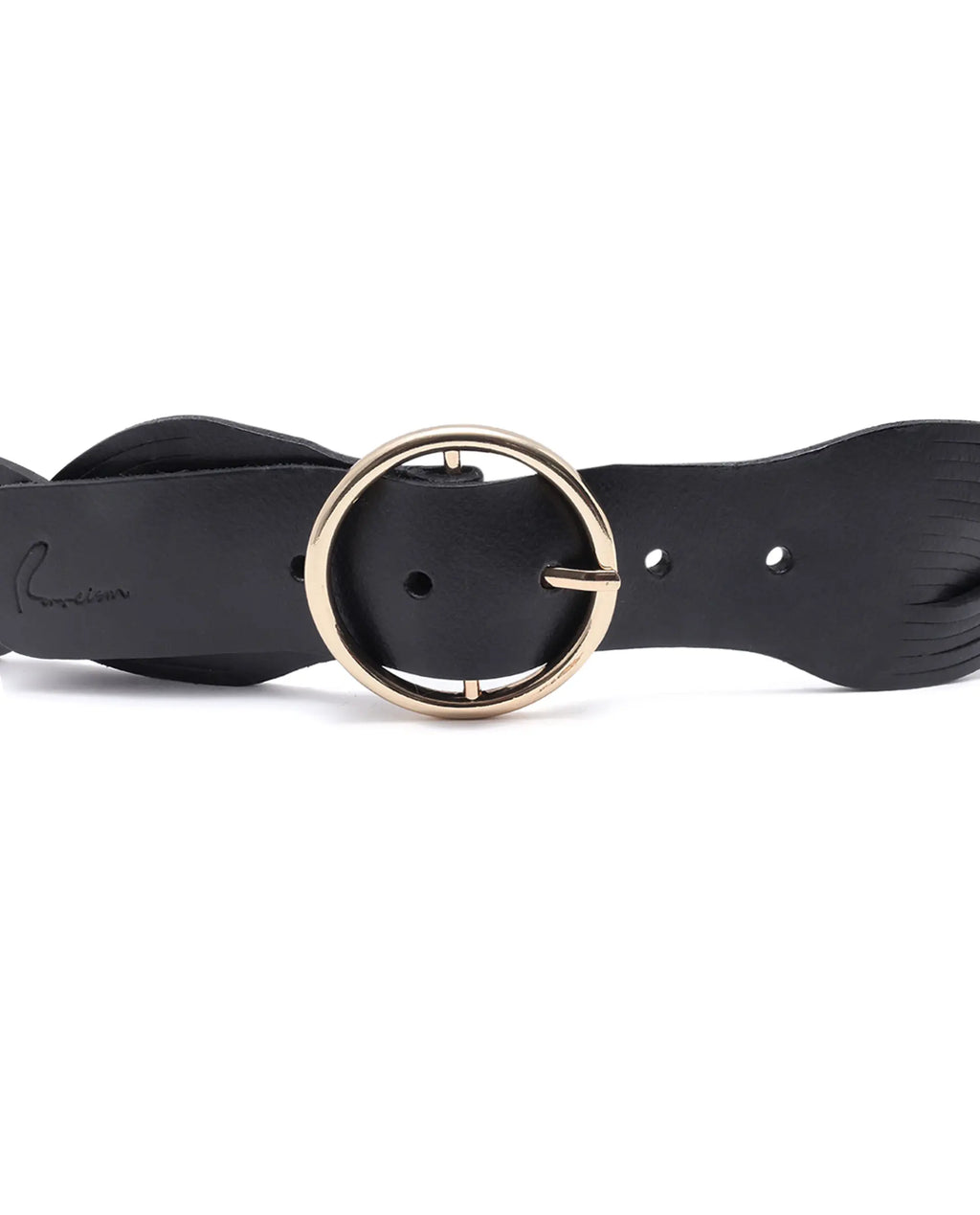 Rareism Women Sterling Black Belt