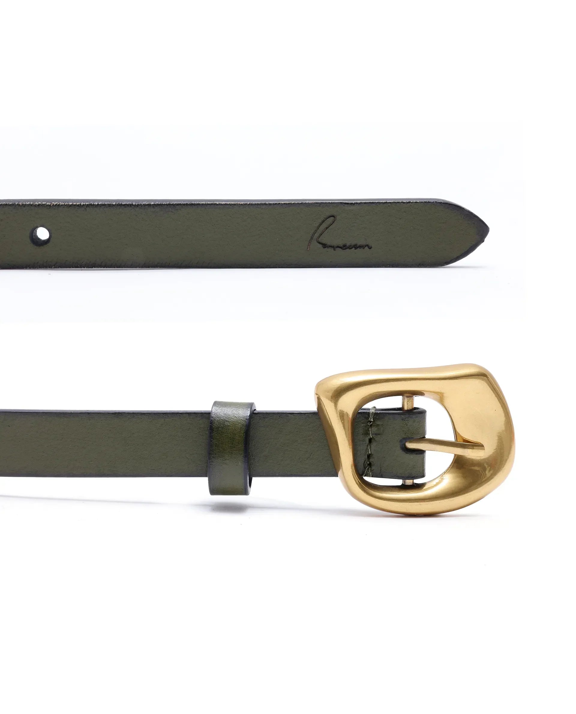 Rareism Women Cove Olive Belt