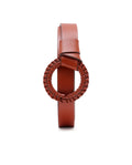 Rareism Women Crystal Tan Belt