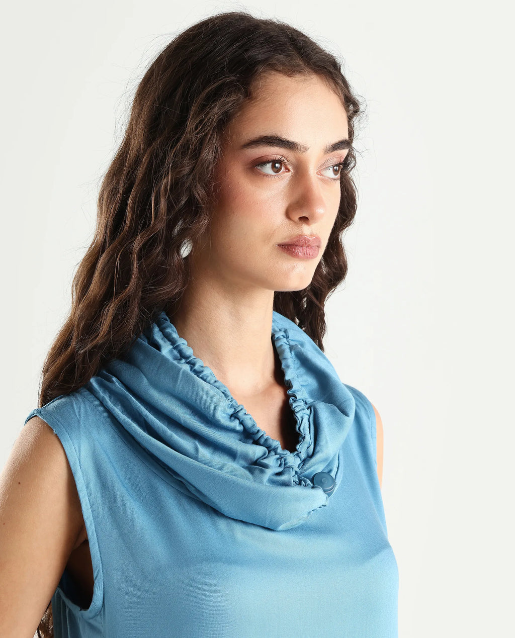 Rareism Women's Cruise Blue Dress