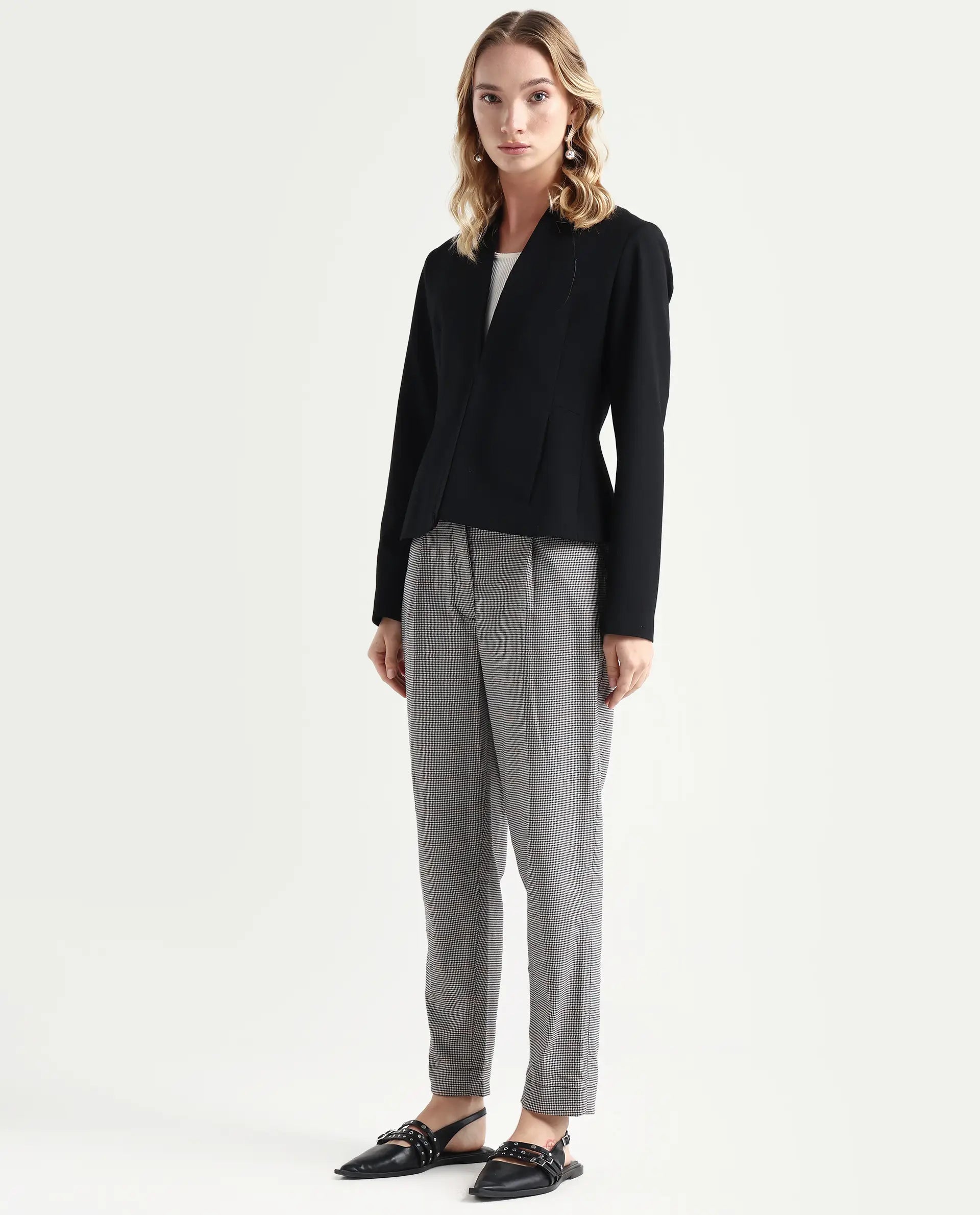 Rareism Women's Bono Beige Trouser