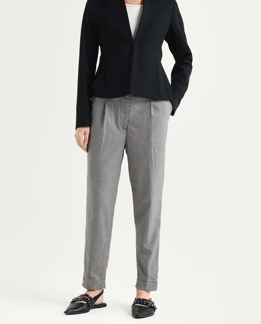 Rareism Women's Bono Beige Trouser