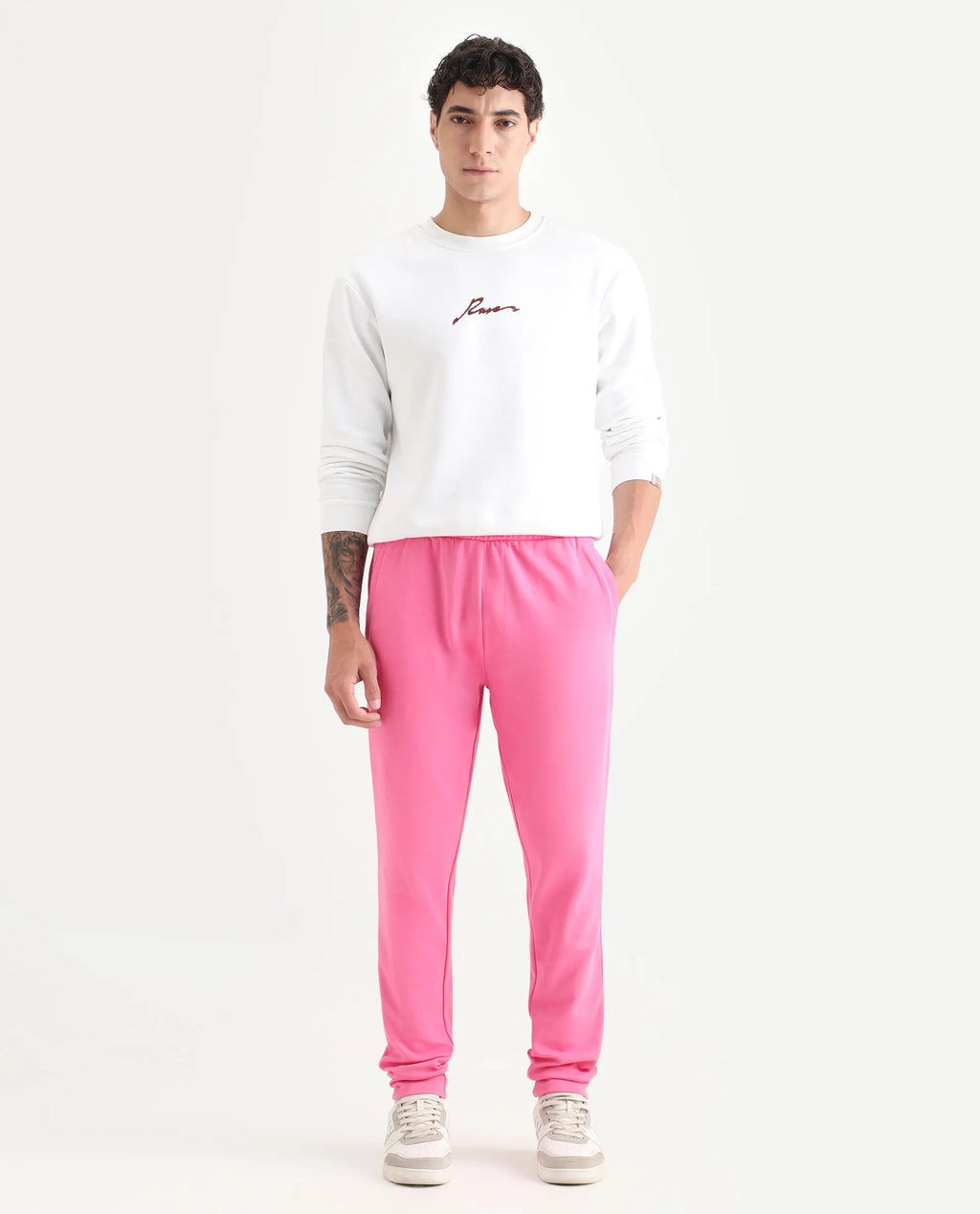 Joggers  Flame Pink Men