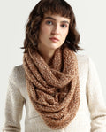 Rareism Women Infinn Brown Acrylic Plain Muffler