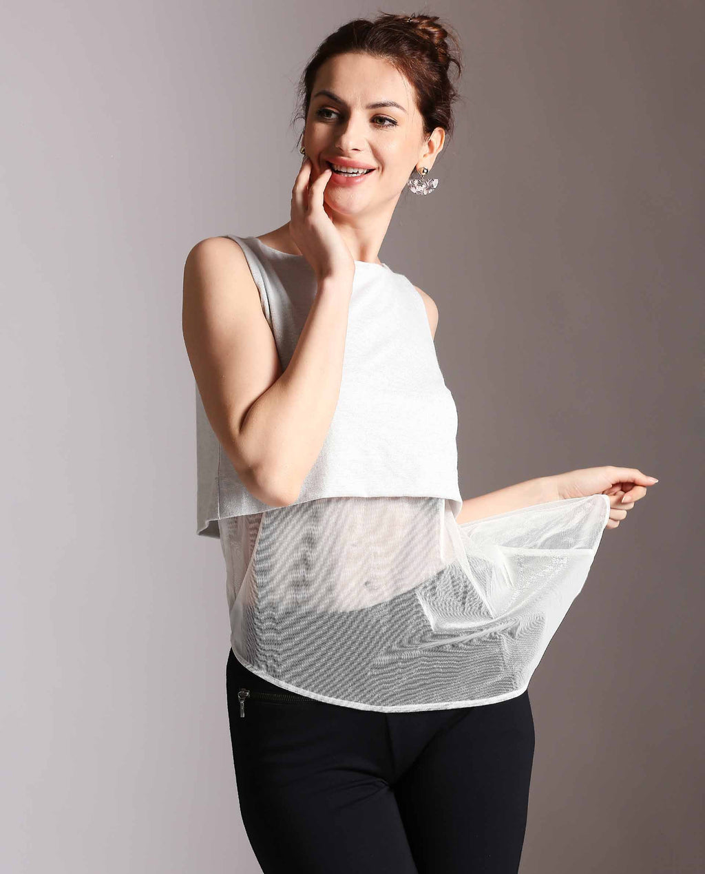 Rareism Women's Orion White Top