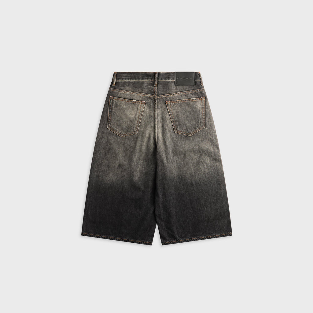 Acne Studios Casual Graphic Short - Black