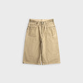 Acne Studios Casual Flannel Check Short - Beige / Sage Green