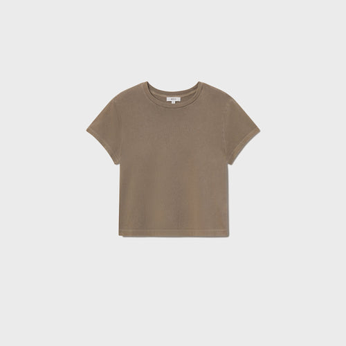Agolde Adine Shrunken Tee - Trail