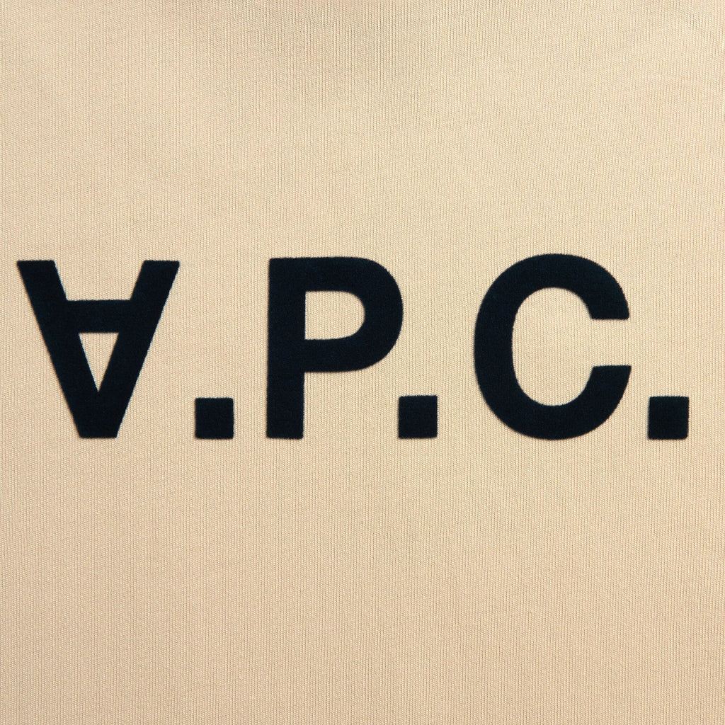 A.P.C. Standard Grand VPC Tee - Mastic / Bleu
