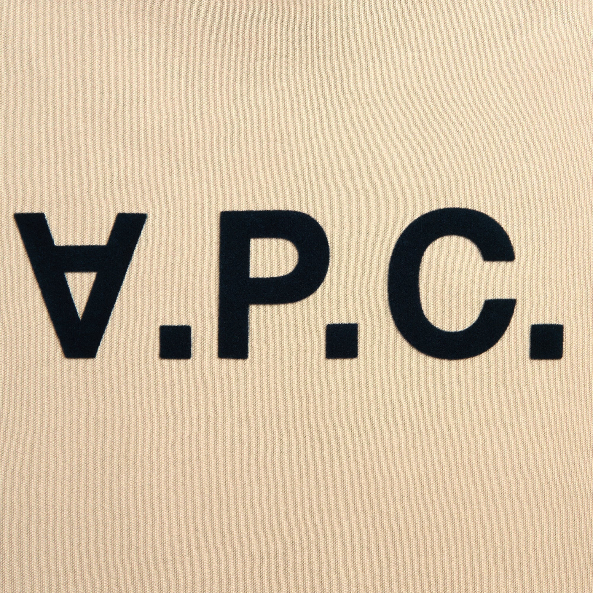 A.P.C. Standard Grand VPC Tee - Mastic / Bleu