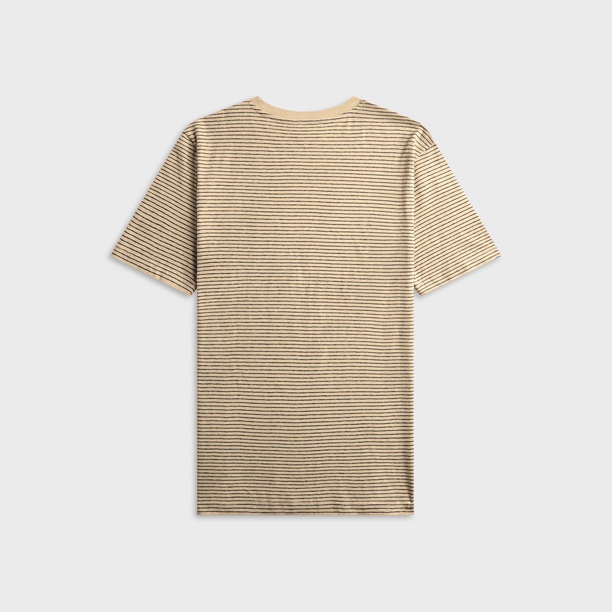 A.P.C. Striped Tee - Beige / Black