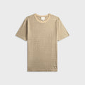 A.P.C. Striped Tee - Beige / Black