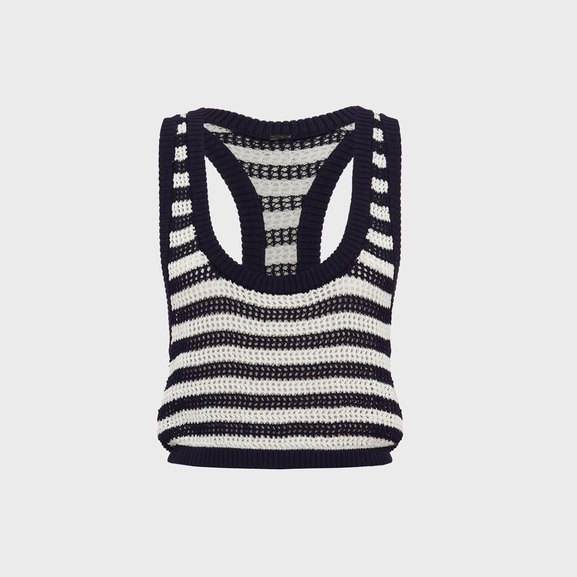 Bond Eye Lumi Top - Navy Stripe