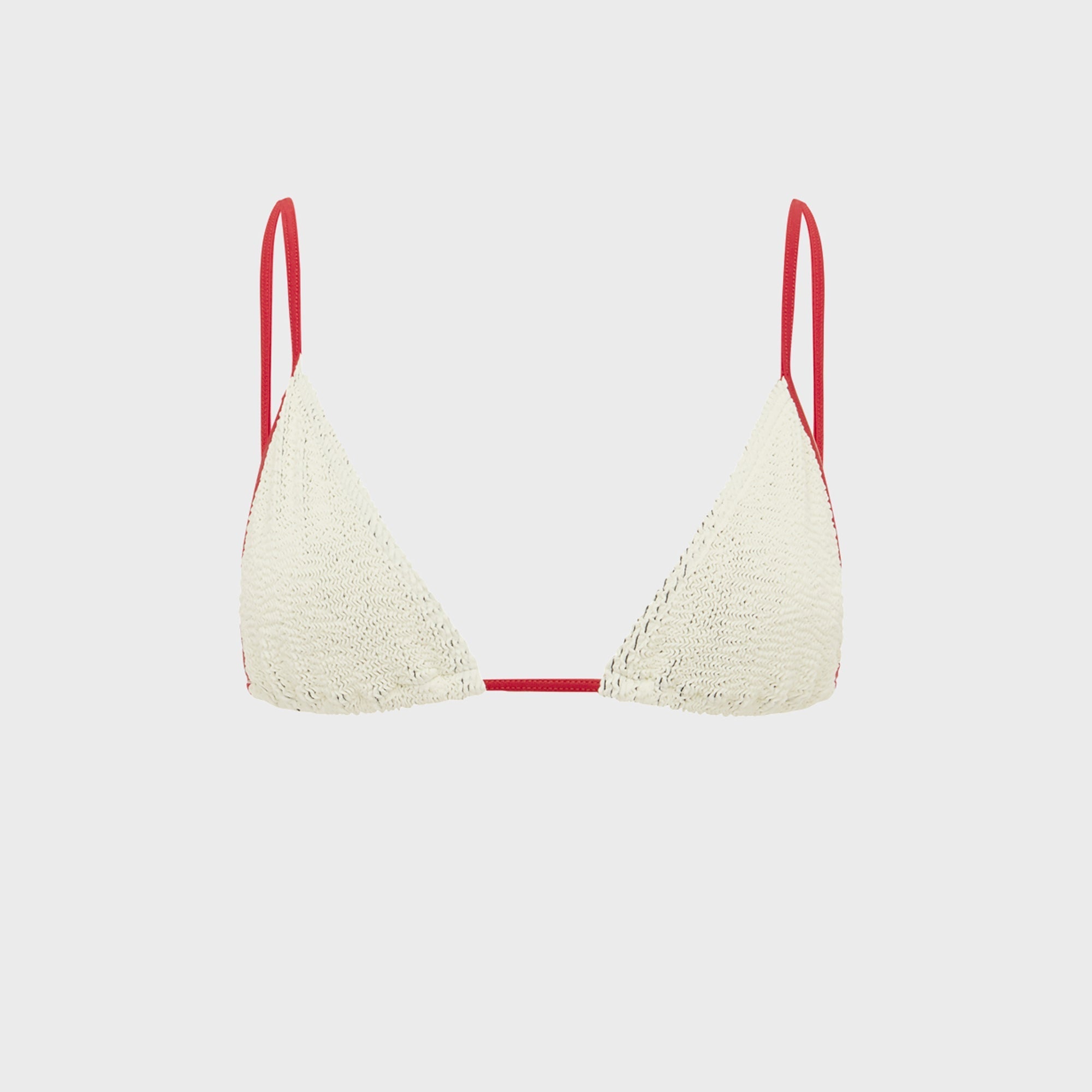 Bond Eye Idris Triangle Top - Chalk Two Tone