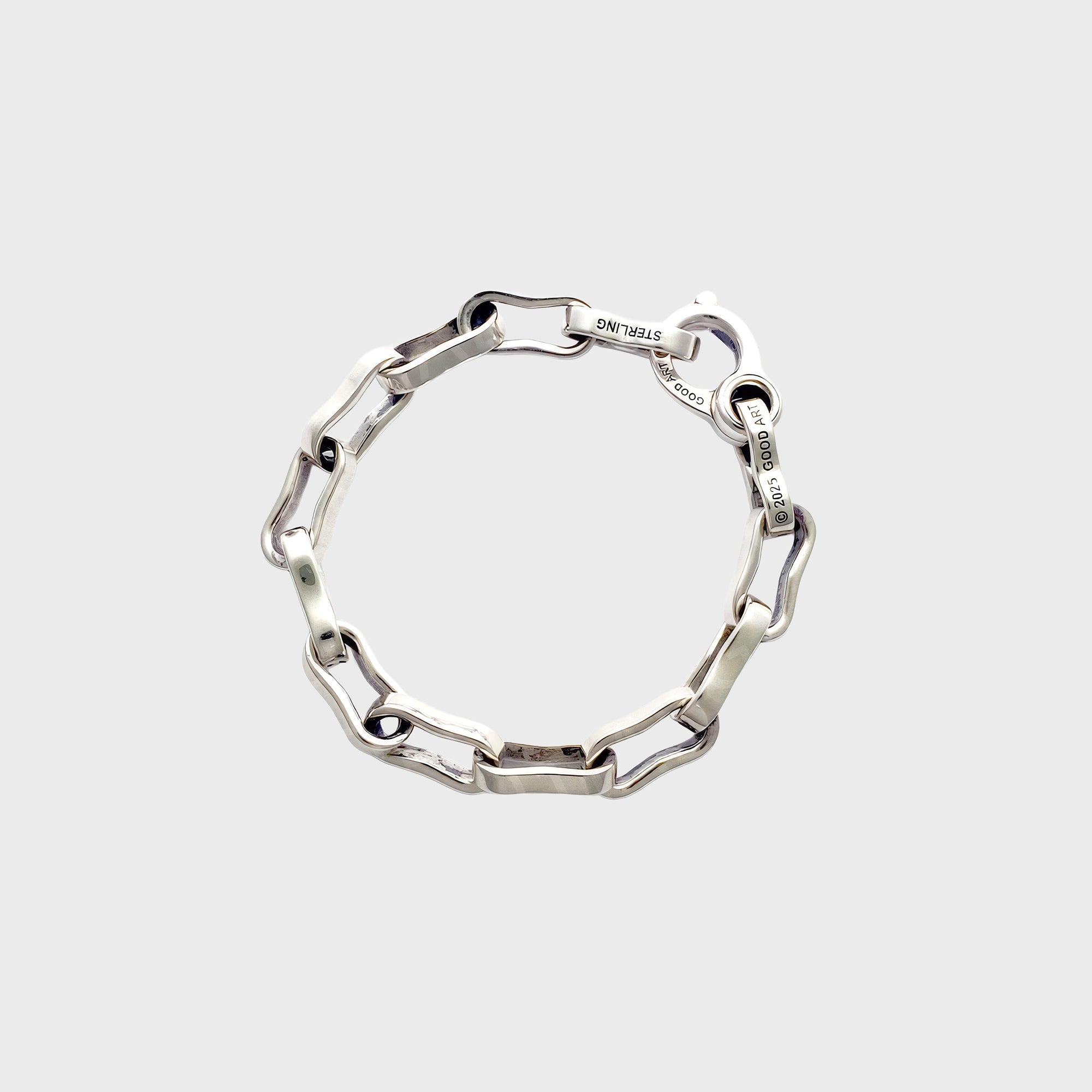 GOOD ART HLYWD Bottle Chain Bracelet - Silver