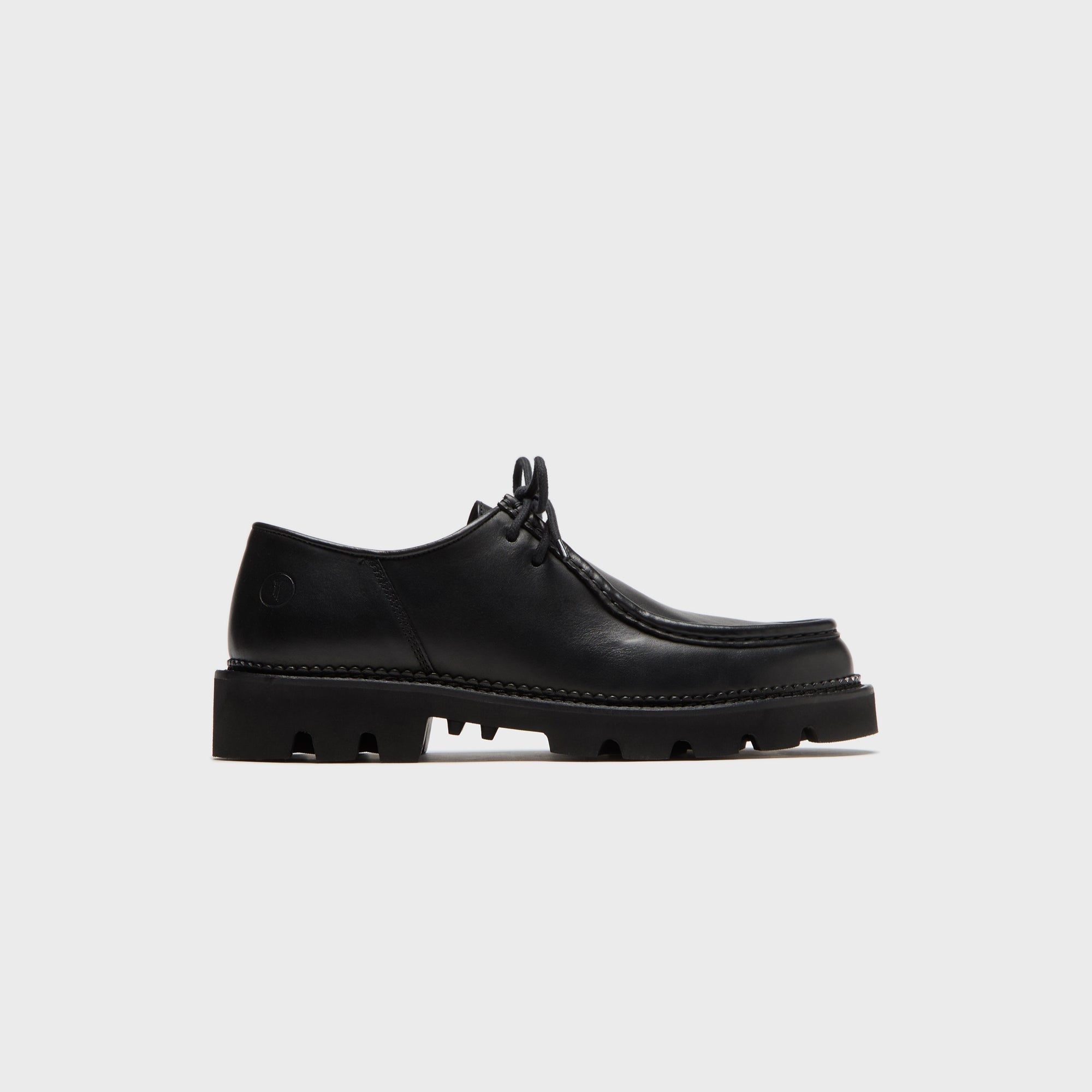 Collegium Pillar Moc Toe Derby - Nero