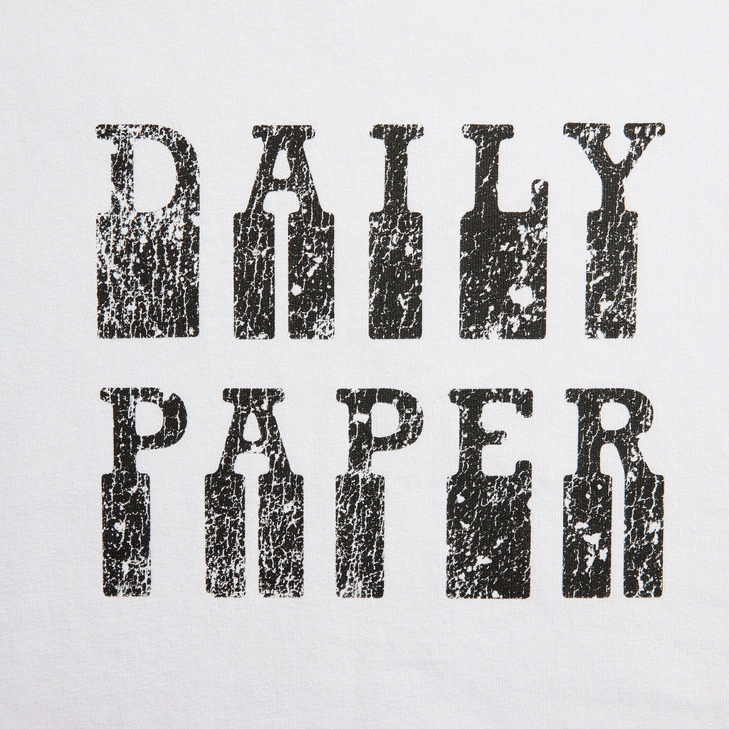 Daily Paper DP Blocked Short Sleeve Tee - White
