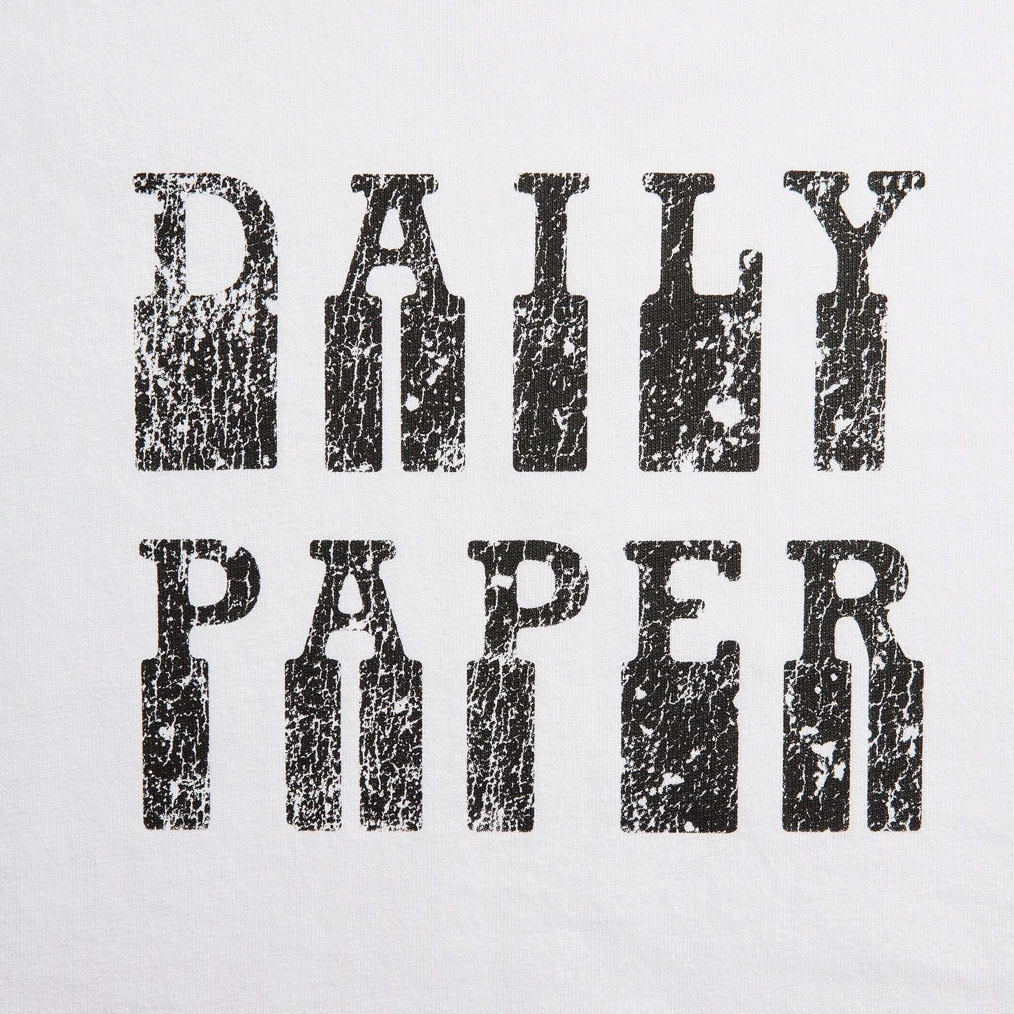 Daily Paper DP Blocked Short Sleeve Tee - White