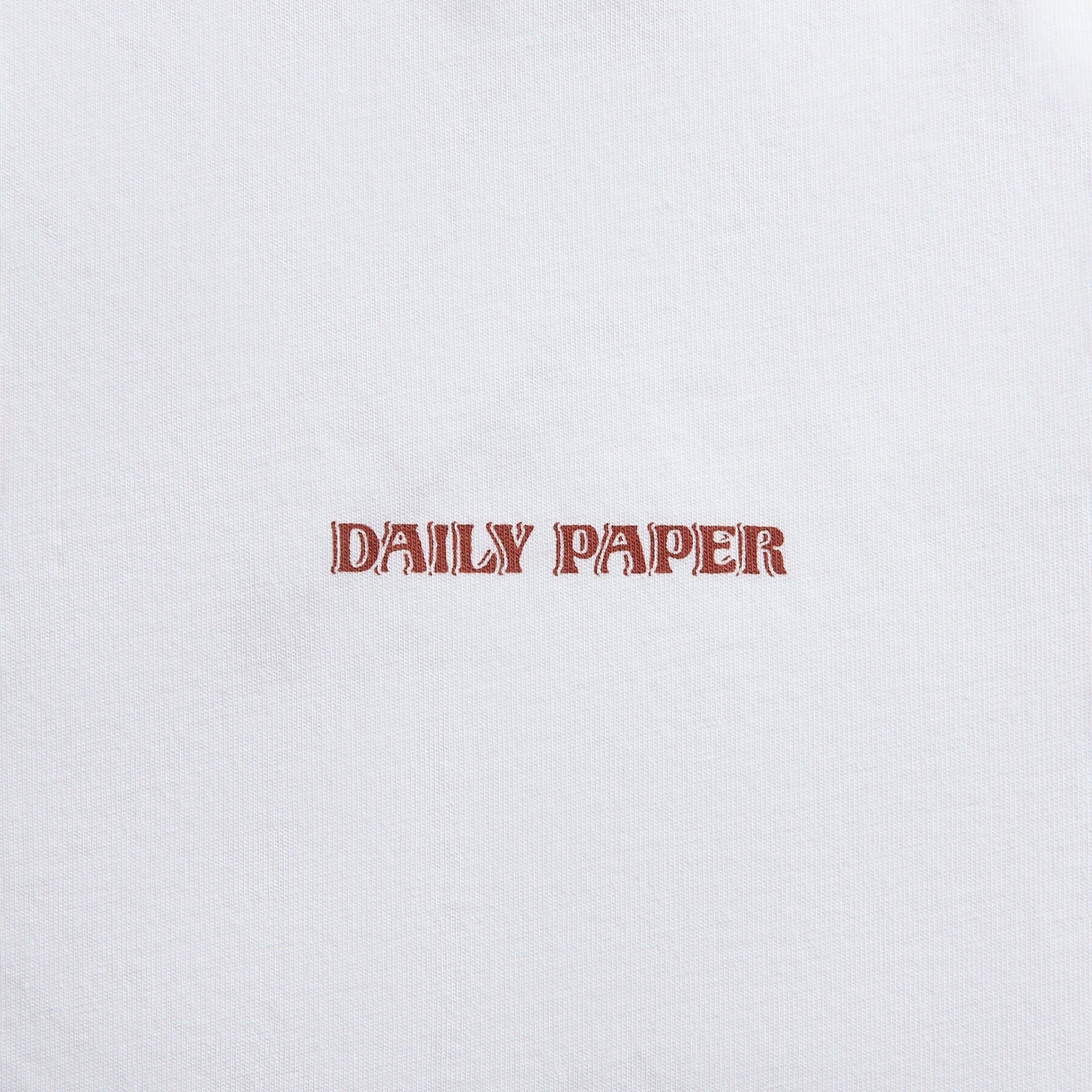 Daily Paper Safari Rally Short Sleeve Tee - White