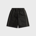 Essentials Suede Fleece Signature Relaxed Short - Vintage Black
