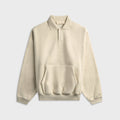 Essentials Signature 90s Polo Sweatshirt - Oatmeal Heather / Light Heather