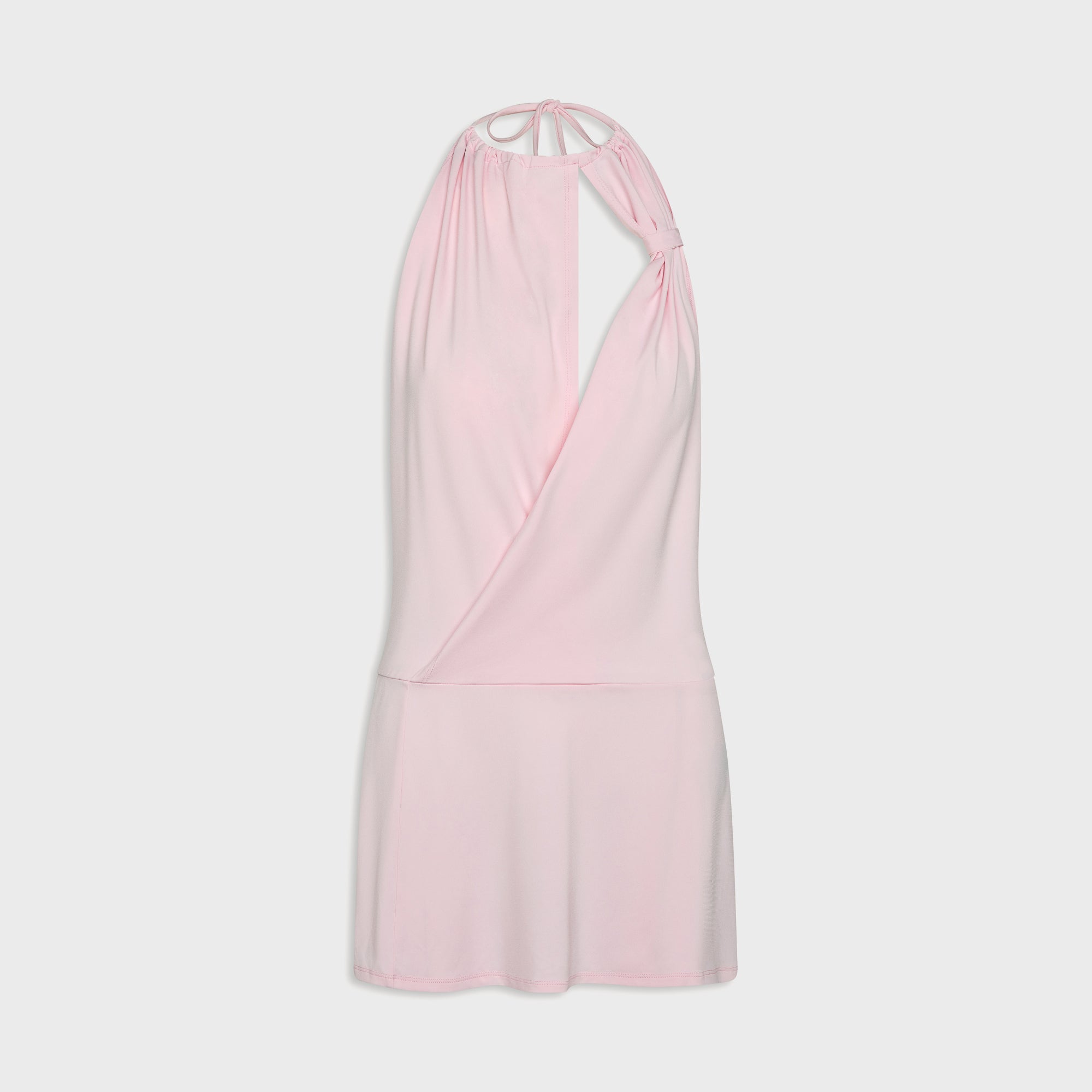 Frankies Bikinis Cindy Wrap Mini Dress - Ballerina