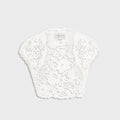 Frankies Bikinis x Paige Lorenze Love Story Lace Bolero - Sunday Ceremony