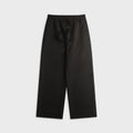 Fear Of God Double Weave Wool Wide Leg Drawstring Pant - Black