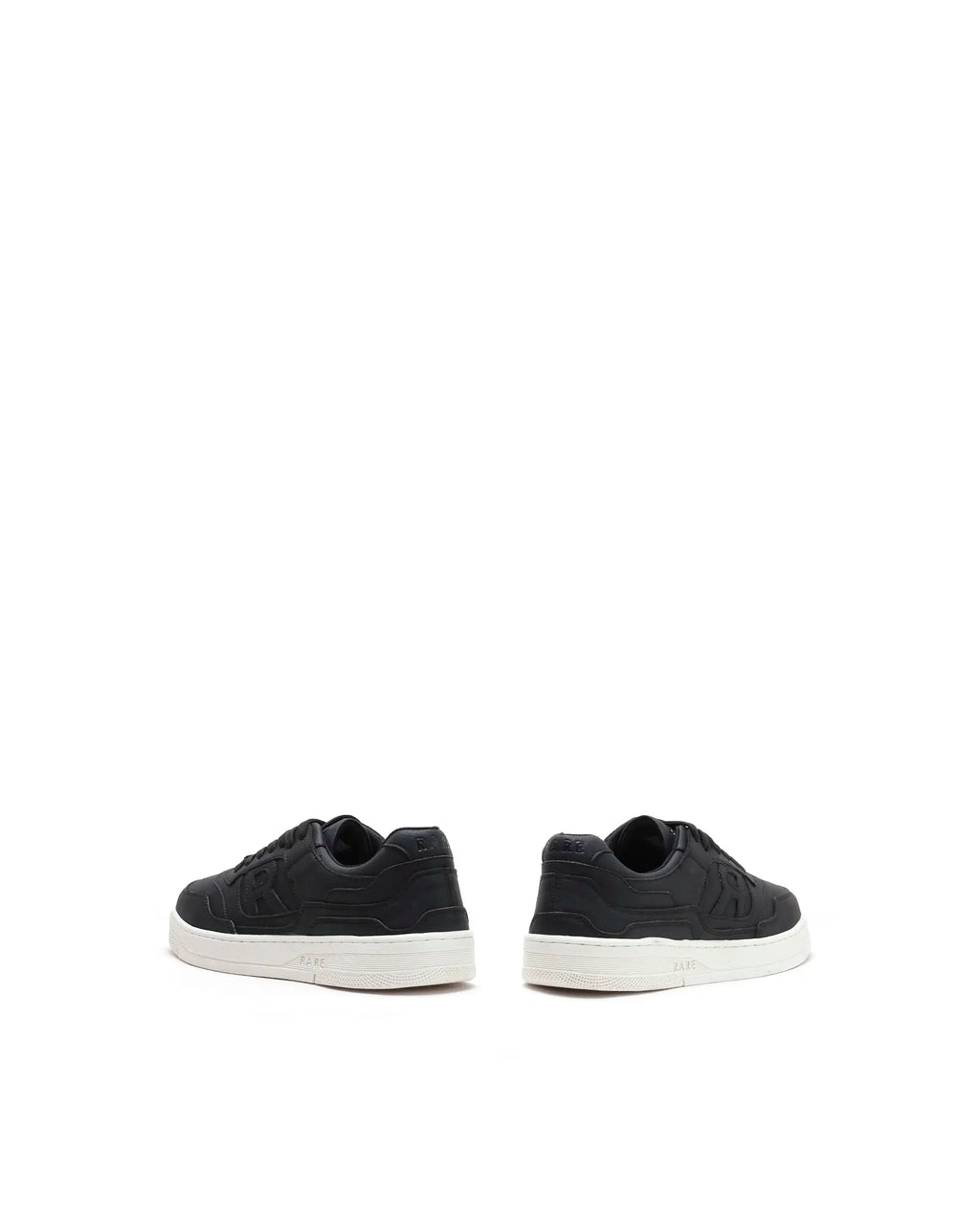 Rarez Men's Gabrix Black Regular Micro Fiber Sneaker