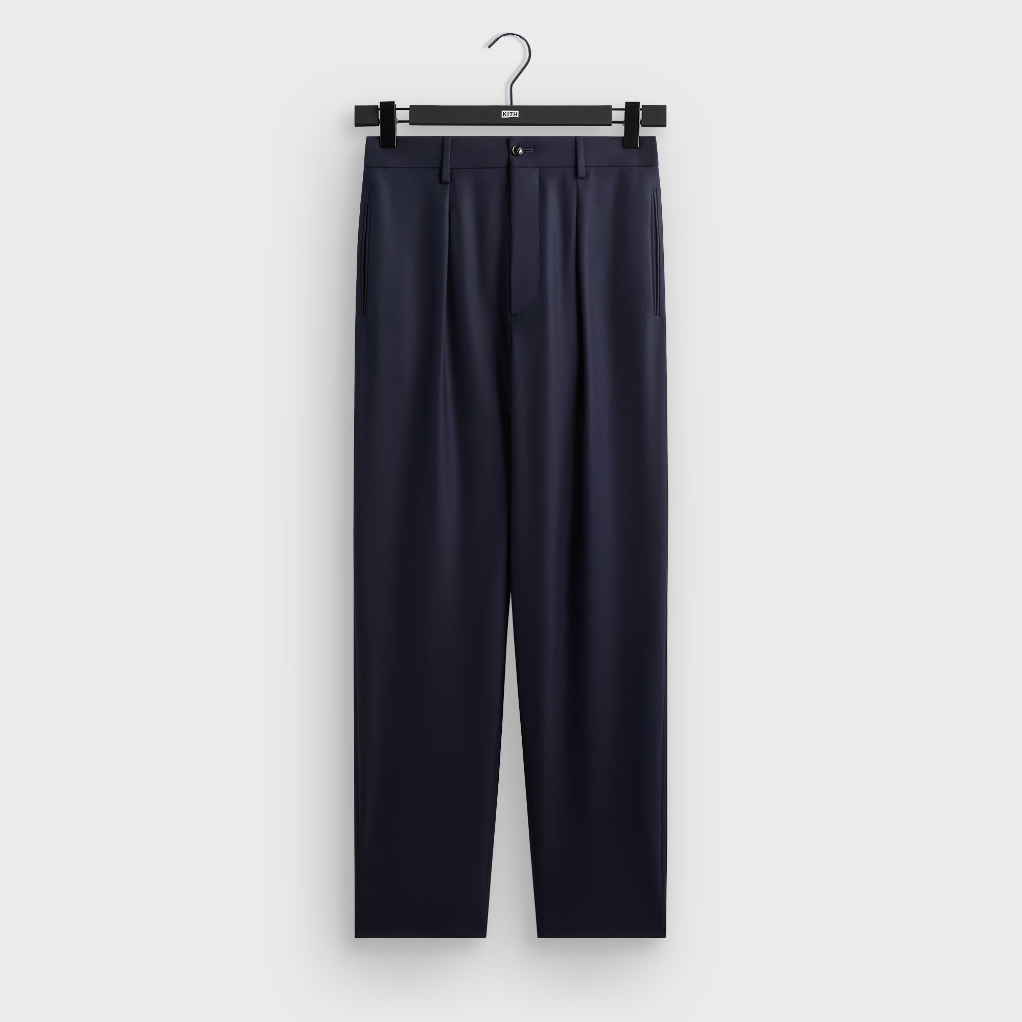 Giorgio Armani & Kith &Kin Flat Front Trouser - Blue / Navy