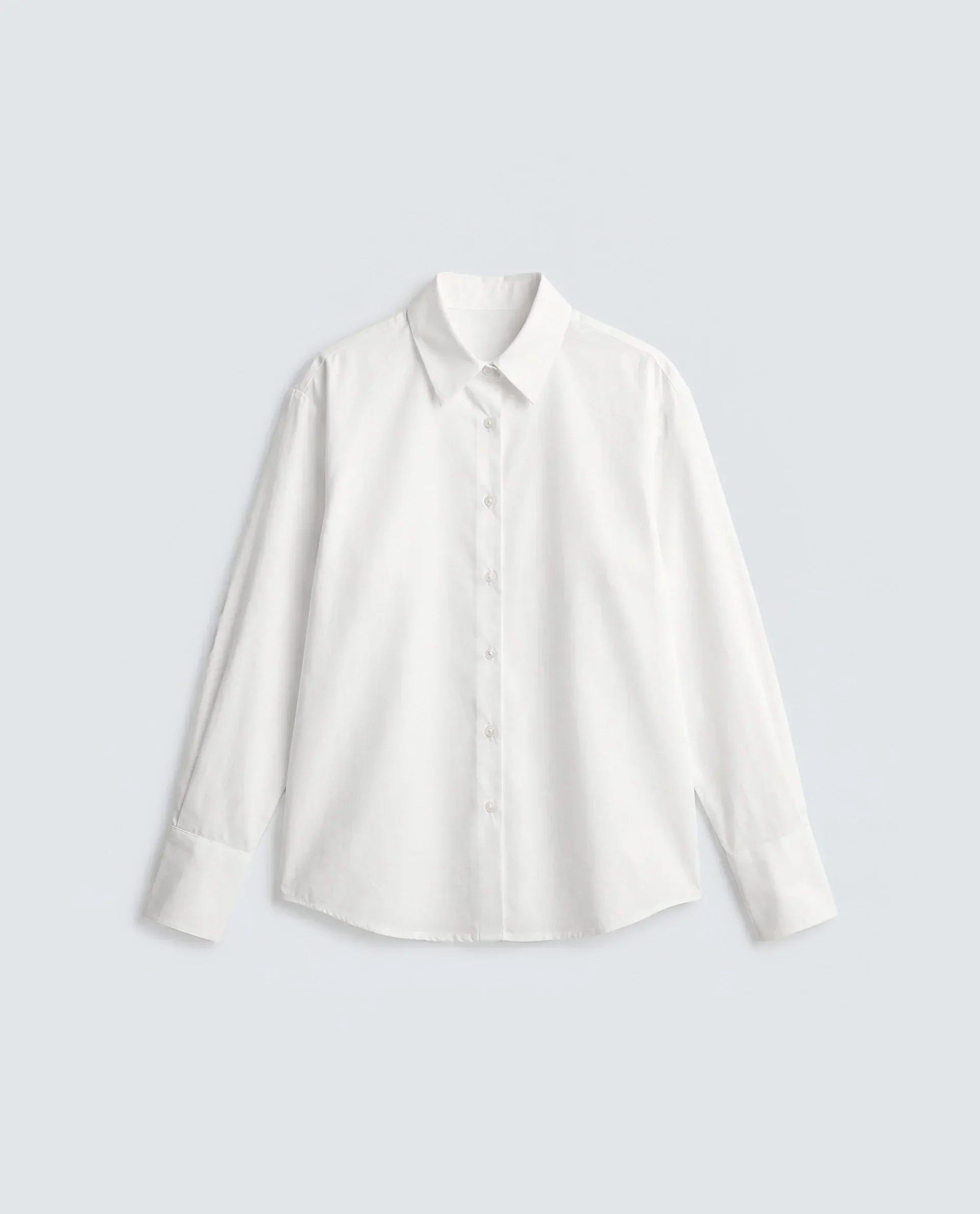 Rareism Women's Mewoki White Cotton Full Sleeve Spread Collar Regular Plain Shirt