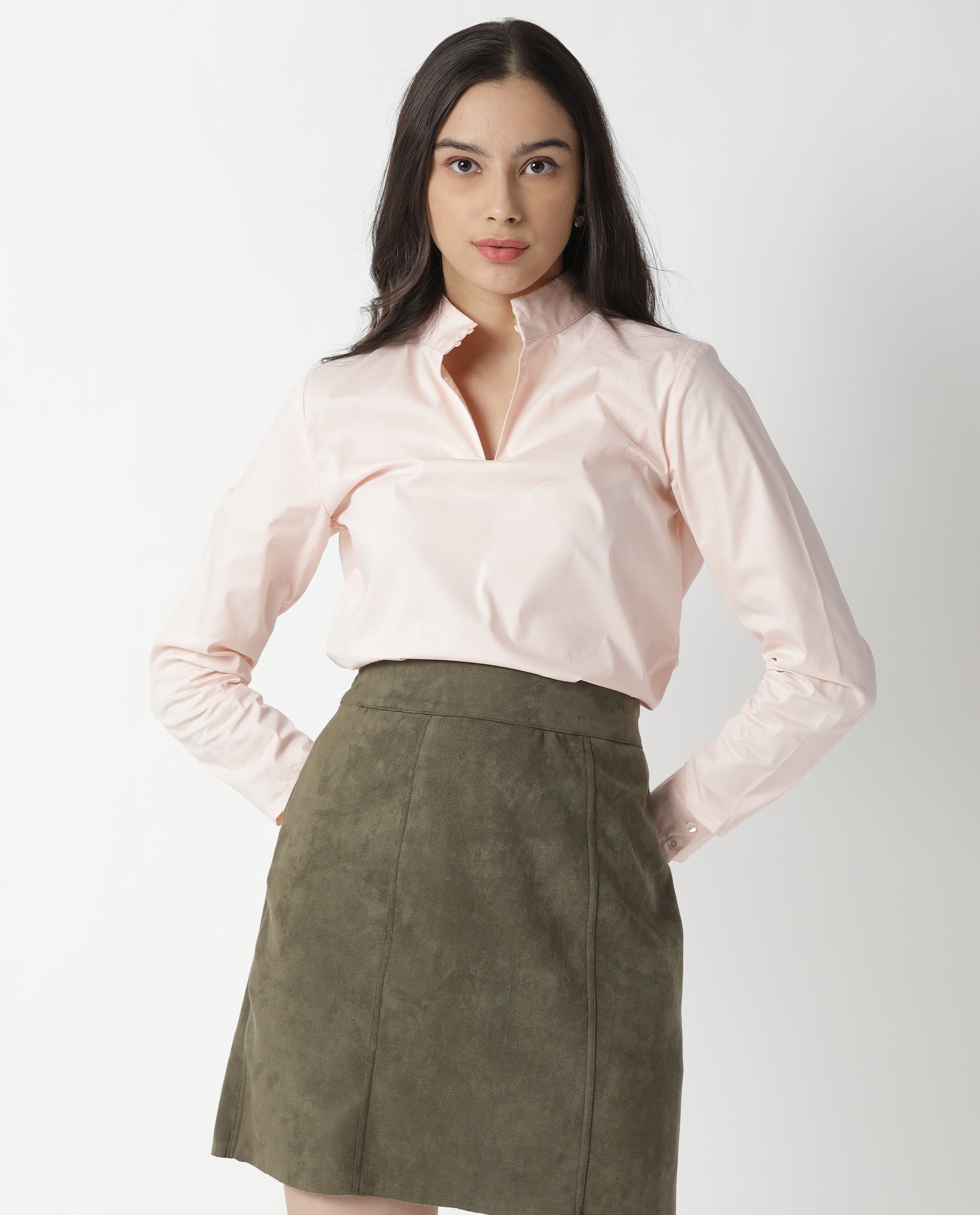 Rareism Women's Float Pink Top