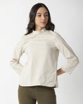 Rareism Women's Monet Beige Top