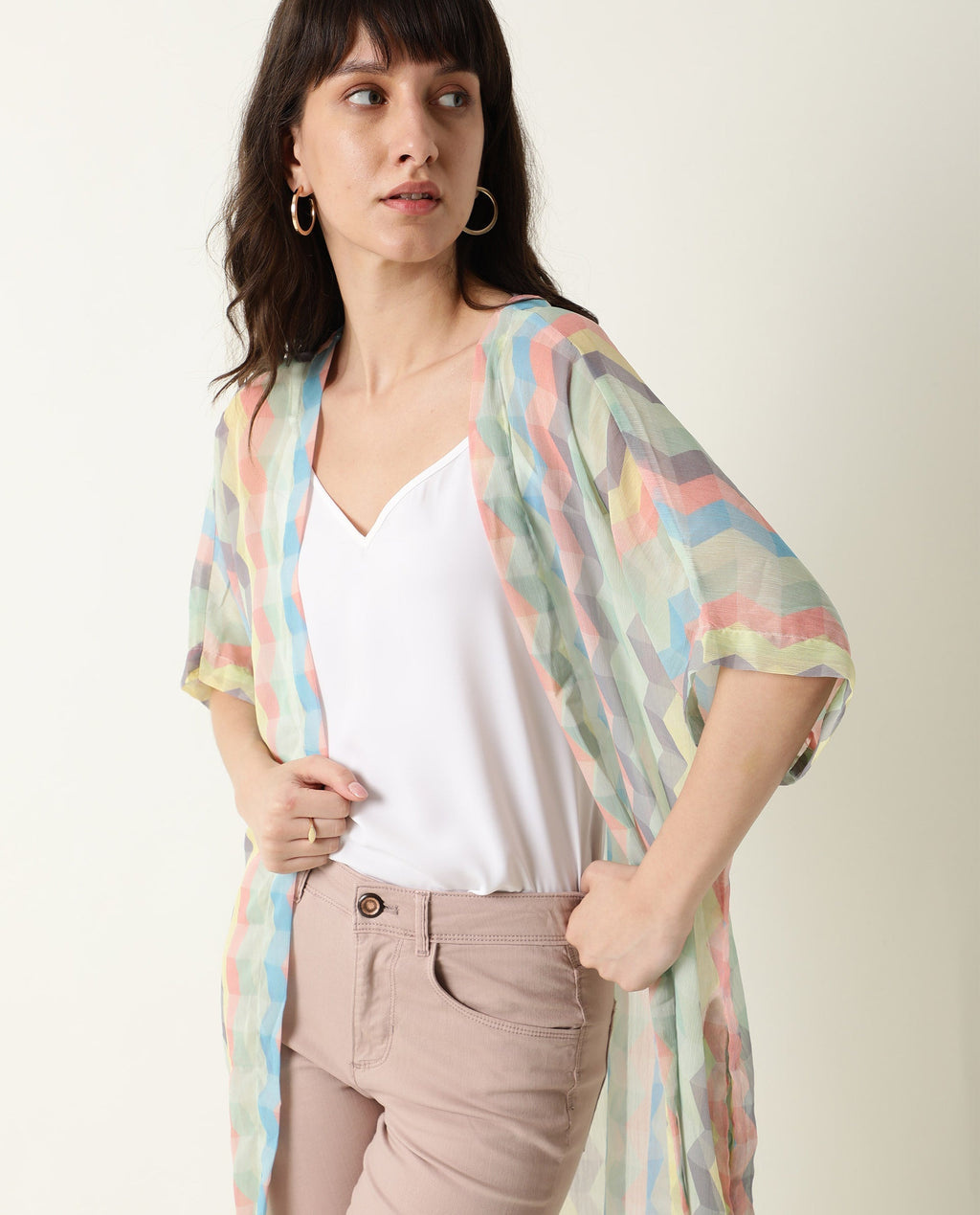 Rareism Women's Leadon Multi Outer Wear
