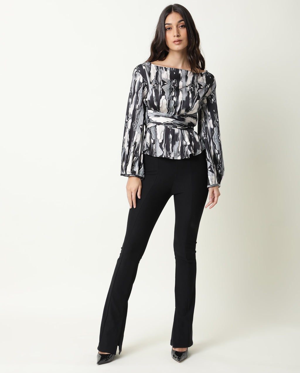 Rareism Women's Germa Black Top
