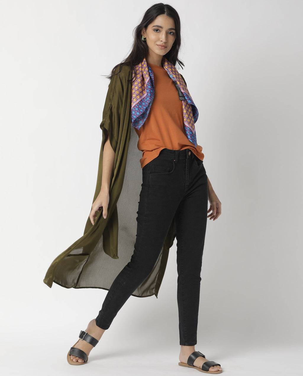 Rareism Women's Saga Green Outer Wear
