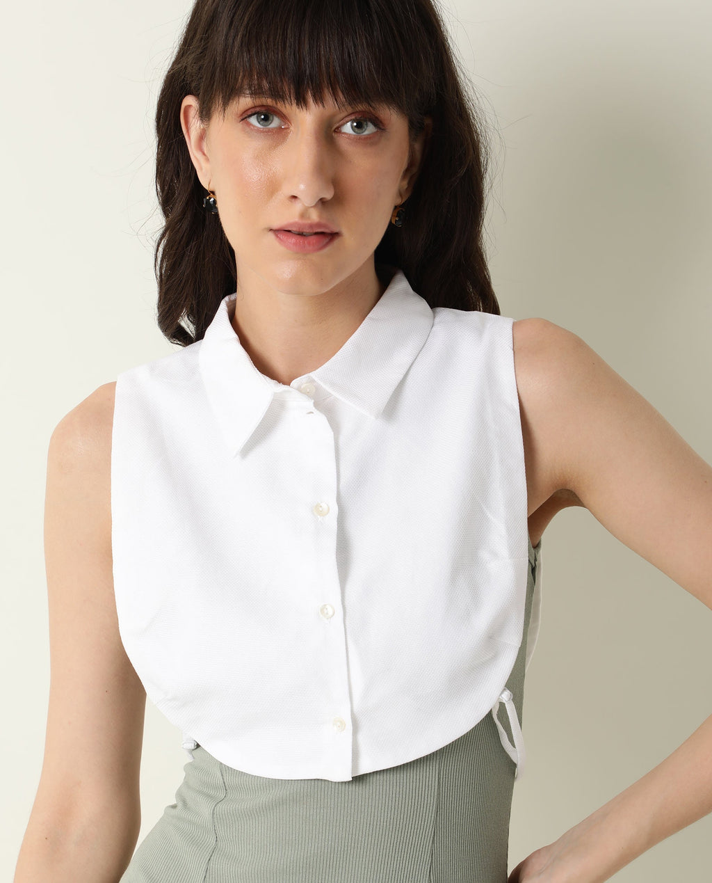 Rareism Women's Floret White Overlayer