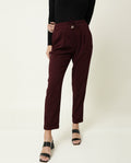 Women's Uniform Maroon Trouser
